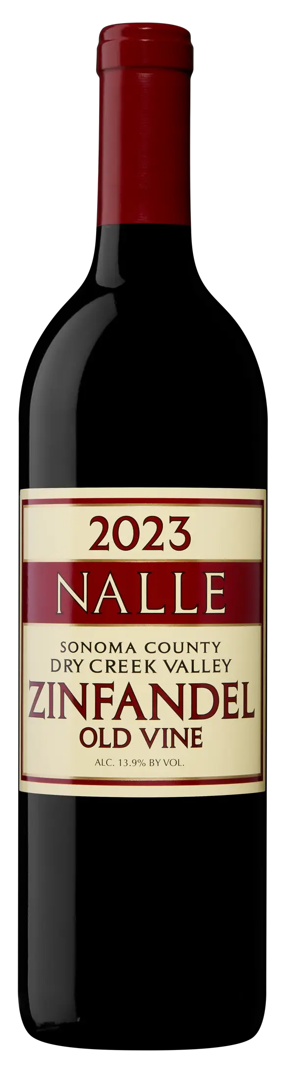 Bottle of 2023 Nalle Zinfandel